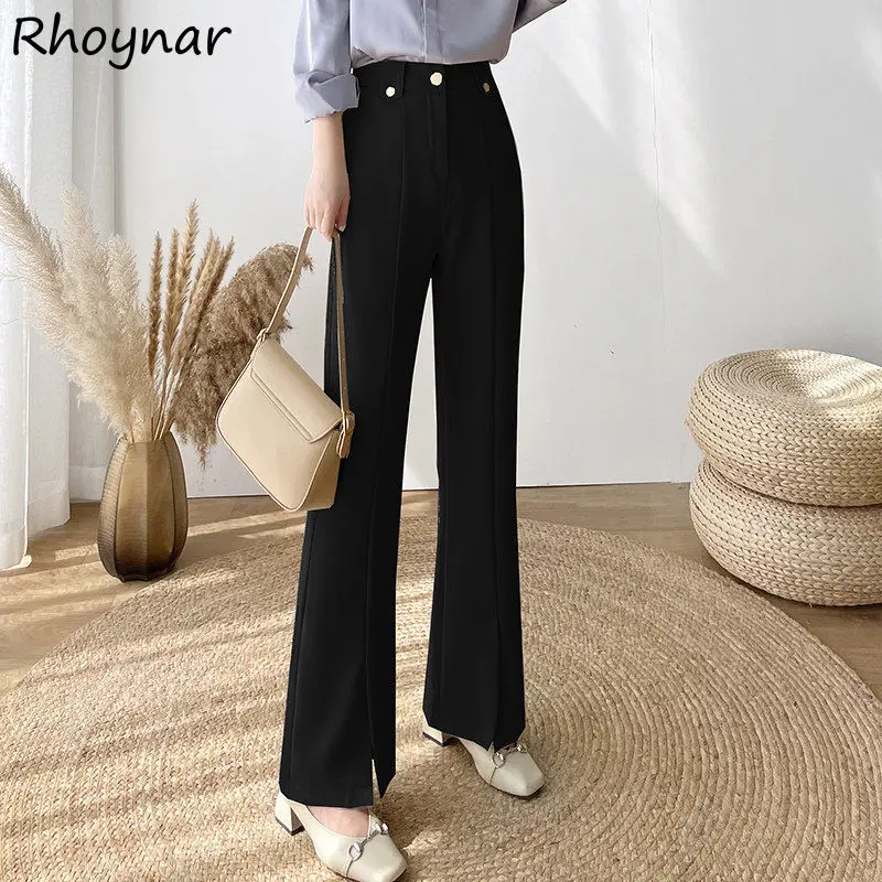 Oversize Pants Women Flare Fashion Slim Full Length High Waist Summer Feminine Tender Street Simple Trousers Female Temperament
Oversize Pants Women Flare Fashion Slim Full Length High Waist Summer Feminine Tender Street Simple Trousers Female Temperament