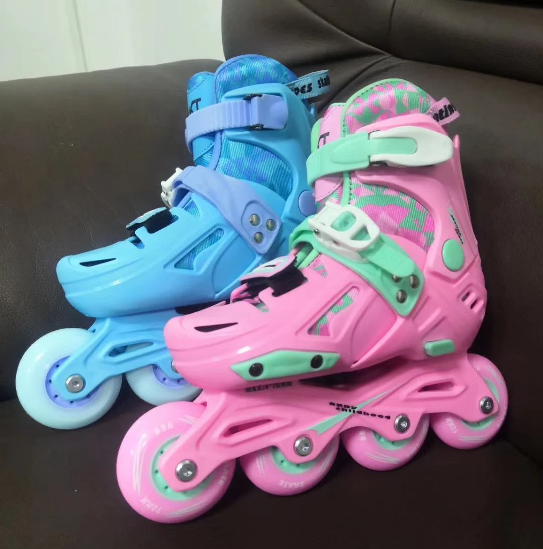 Pu Leather Children Wheels Inline Skate Shoes Speed Skating Shoes Girls Professional Skates Sneakers For Child Size 28-39 Pink
Pu Leather Children Wheels Inline Skate Shoes Speed Skating Shoes Girls Professional Skates Sneakers For Child Size 28-39 Pink