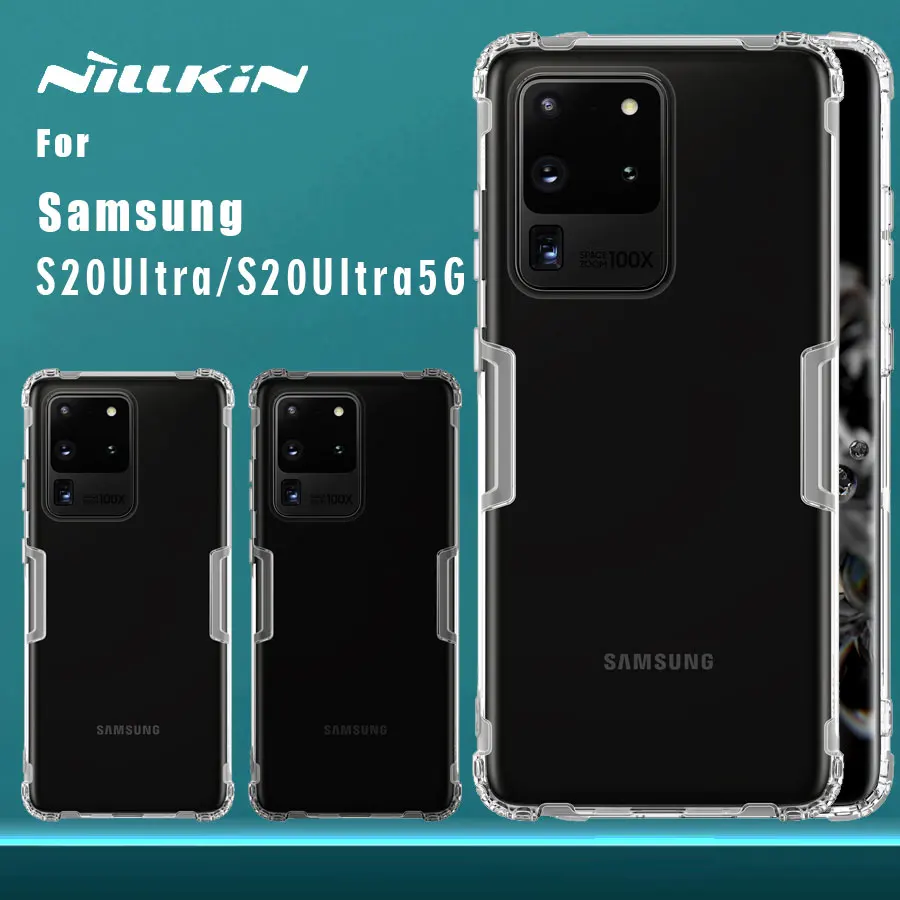 for Samsung Galaxy S20 Ultra 5G Nillkin TPU 0.6mm Ultra thin Phone Case Silicone Cover Crystal Clear Case for Samsung S20 Ultra
for Samsung Galaxy S20 Ultra 5G Nillkin TPU 0.6mm Ultra thin Phone Case Silicone Cover Crystal Clear Case for Samsung S20 Ultra
