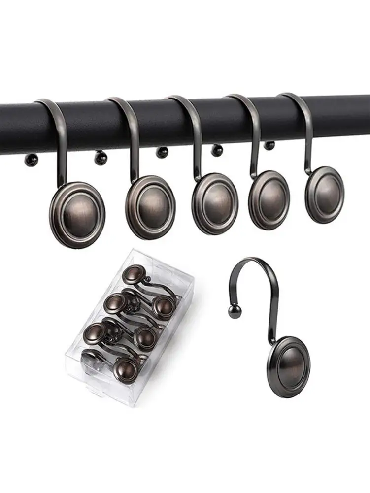 12 шт., крючки для занавески в ретро-стиле 
12 шт., крючки для занавески в ретро-стиле