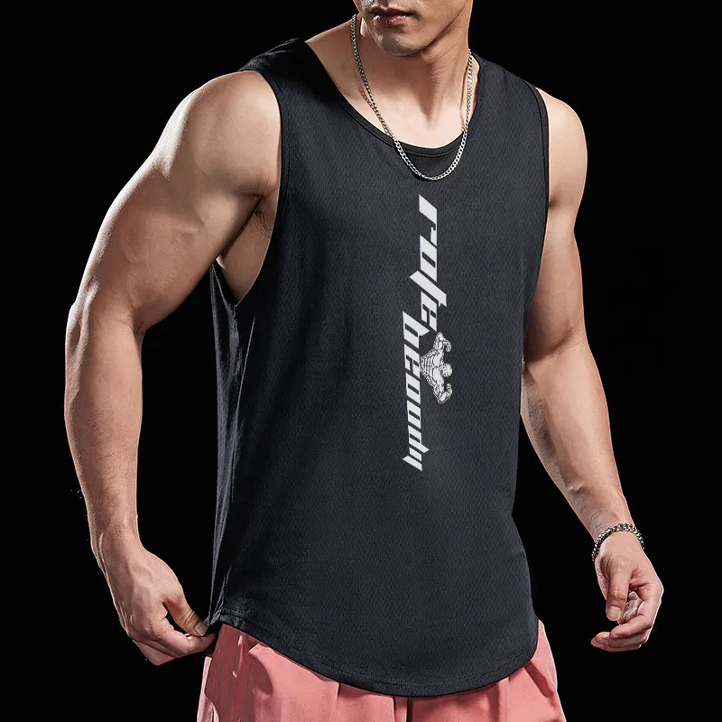 2021 NEW Men Sports Tank top summer gyms Tank top men Fitness sleeveless shirt Male mesh breathable Undershirt Running Vest men
2021 NEW Men Sports Tank top summer gyms Tank top men Fitness sleeveless shirt Male mesh breathable Undershirt Running Vest men