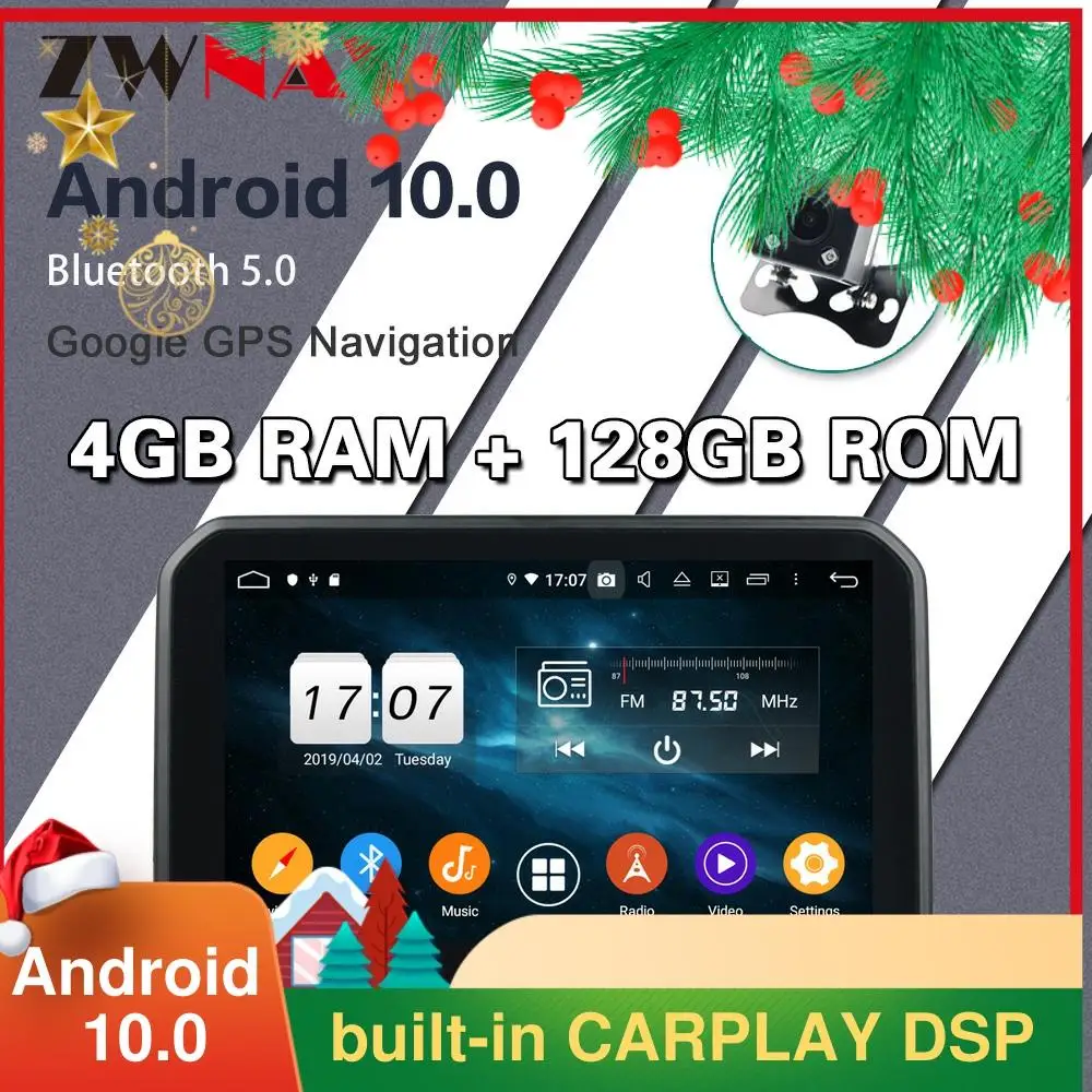 4G128G 2 din IPS screen Android 10.0 Car Multimedia player For Suzuki Ignis 2017+ BT radio audio stereo WiFi GPS navi head unit
4G128G 2 din IPS screen Android 10.0 Car Multimedia player For Suzuki Ignis 2017+ BT radio audio stereo WiFi GPS navi head unit