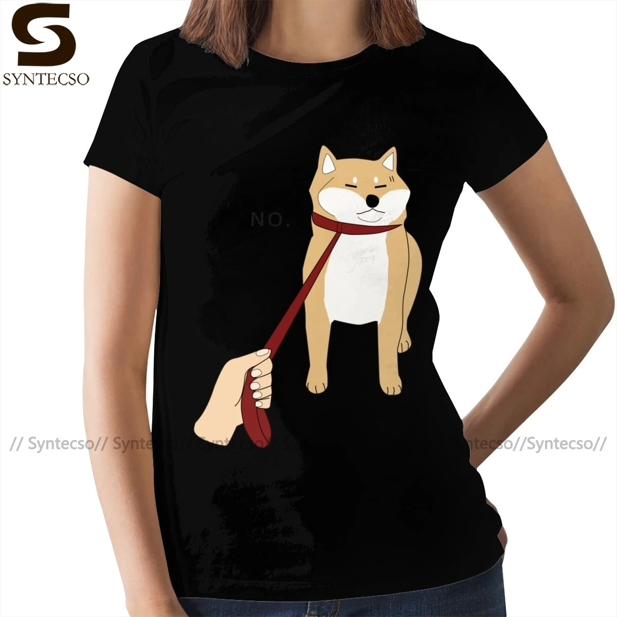 Женская футболка с коротким рукавом, Белая Летняя футболка с принтом Сиба-ину
Женская футболка с коротким рукавом, Белая Летняя футболка с принтом Сиба-ину