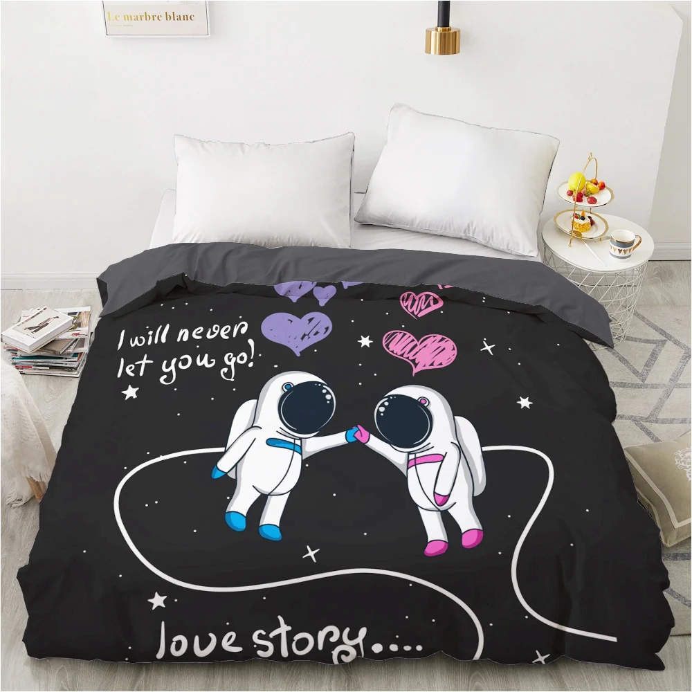 1 Pcs 3D Printed Cartoon Astronaut Duvet Cover 240x220 King Size Printing NO Pillowcases And NO Sheets Home Textiles Comforter
1 Pcs 3D Printed Cartoon Astronaut Duvet Cover 240x220 King Size Printing NO Pillowcases And NO Sheets Home Textiles Comforter