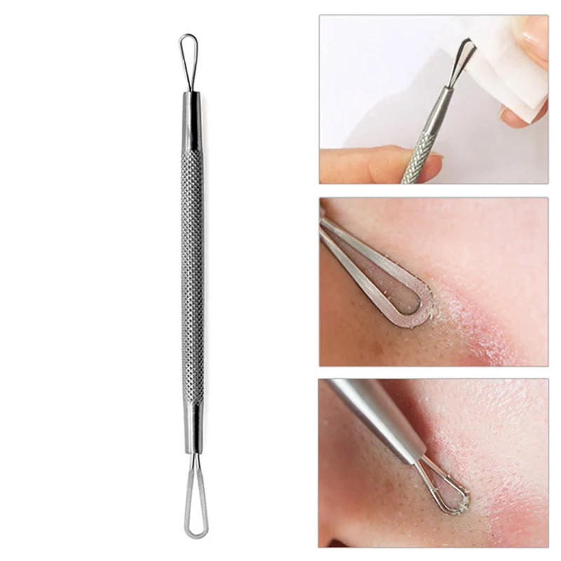 Stainless steel acne pressure ring to acne to acne to blackhead tools squeeze acne fat grain steel ring blackhead remover tool
Stainless steel acne pressure ring to acne to acne to blackhead tools squeeze acne fat grain steel ring blackhead remover tool