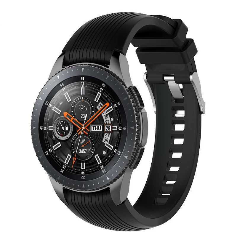 Шестерни S3 классический Frontier ремешок для Samsung Galaxy watch 46mm SM-R810 Смарт-часы браслет