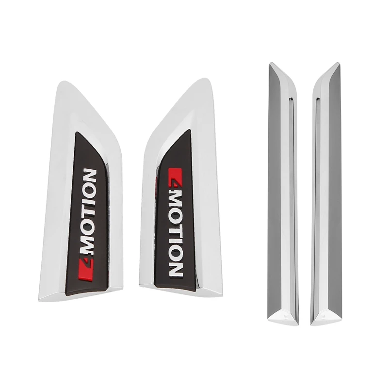 4PCS/Set Car Chrome Side Wing Fender Emblem Badge with 4 Motion Sticker Trim Moulding for Tiguan 2016- 2019
4PCS/Set Car Chrome Side Wing Fender Emblem Badge with 4 Motion Sticker Trim Moulding for Tiguan 2016- 2019
