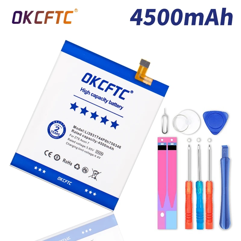 Original New LI3931T44P8H756346 Battery For ZTE Axon 7 5.5inch A2017 Battery 4500mAh With Tracking Number
Original New LI3931T44P8H756346 Battery For ZTE Axon 7 5.5inch A2017 Battery 4500mAh With Tracking Number