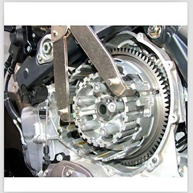 Clutch Holding Tool Adjustable Motorcycle Fly Wheel Clutch Hub Rotor Sprockets Spanner Wrench Holder Tool Motorbike Removal Tool 
Clutch Holding Tool Adjustable Motorcycle Fly Wheel Clutch Hub Rotor Sprockets Spanner Wrench Holder Tool Motorbike Removal Tool