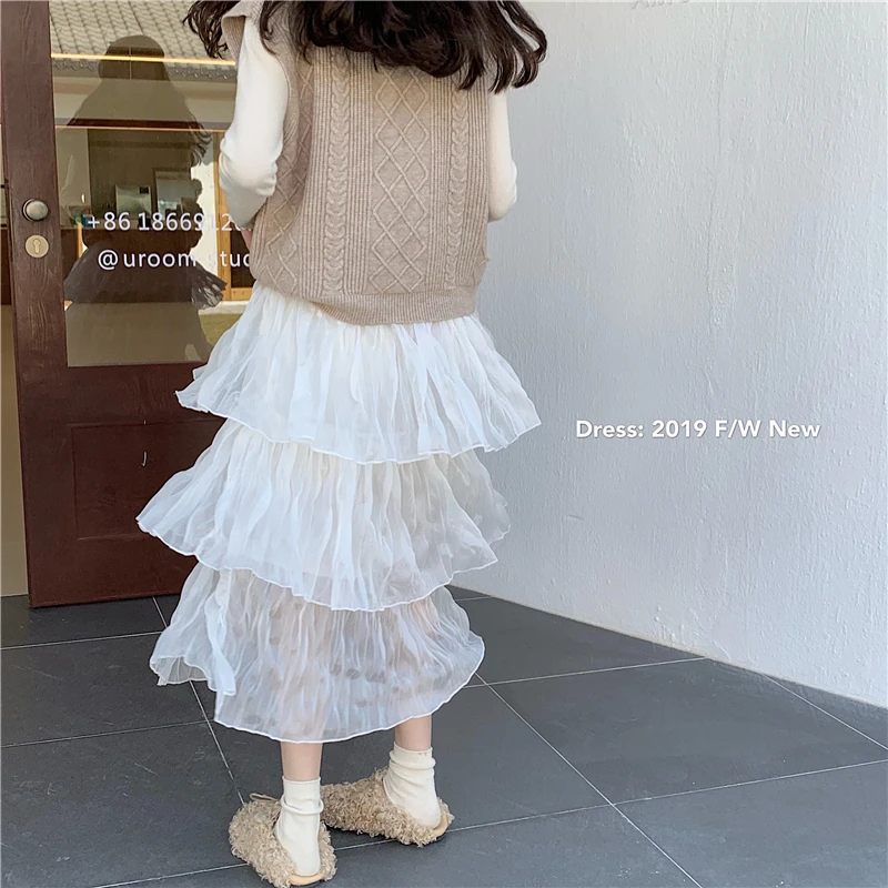 Women 's Skirt Autumn Korean Style Chiffon Skirts Super Fairy High Waist Elastic Pleasted Cake Skirts 2020 Perppy Style Skirts
Women 's Skirt Autumn Korean Style Chiffon Skirts Super Fairy High Waist Elastic Pleasted Cake Skirts 2020 Perppy Style Skirts