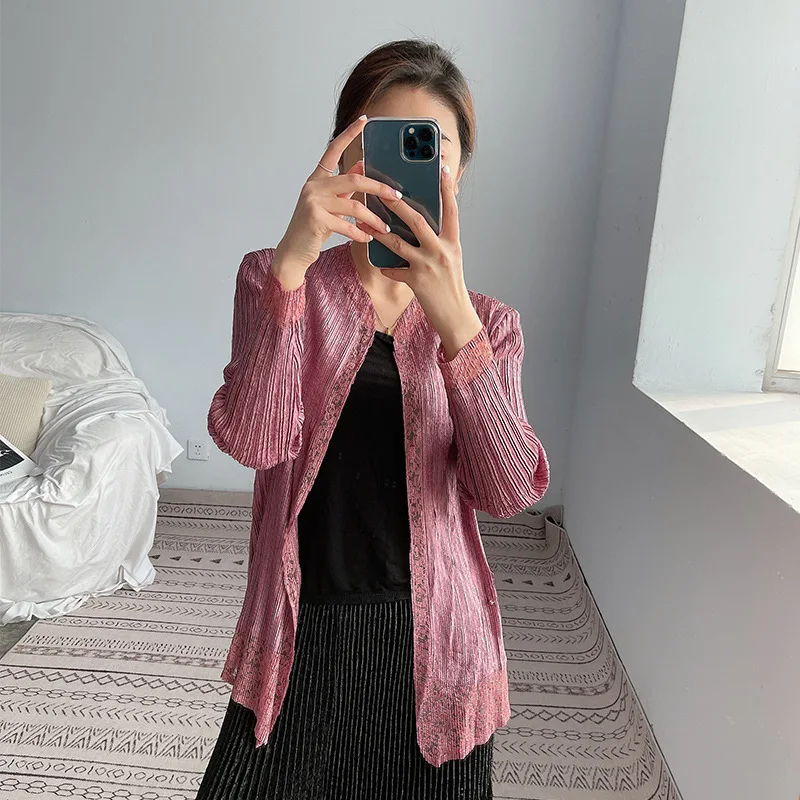 LANMREM Pleated Jacket Women's 2021 Spring And Summer New Temperament Versatile Cardigan Top Shirt Plus Size Outwear 2D1577
LANMREM Pleated Jacket Women's 2021 Spring And Summer New Temperament Versatile Cardigan Top Shirt Plus Size Outwear 2D1577