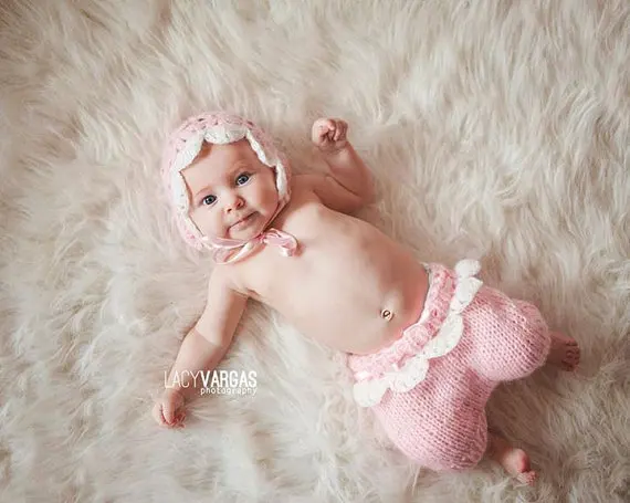 Baby Beanie Photography Ribbon Flower Hats for Girls Photo Shoot Pink Cap and Pants Set Costume Newborn Props 1M and 3M
Baby Beanie Photography Ribbon Flower Hats for Girls Photo Shoot Pink Cap and Pants Set Costume Newborn Props 1M and 3M