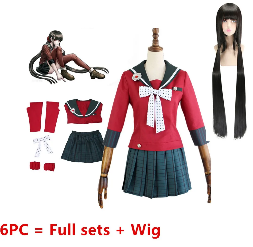 Anime Danganronpa Cosplay Harukawa Maki Cosplay Costumes Wig School Girls Uniform Dangan Ronpa Halloween Costume For Women
Anime Danganronpa Cosplay Harukawa Maki Cosplay Costumes Wig School Girls Uniform Dangan Ronpa Halloween Costume For Women