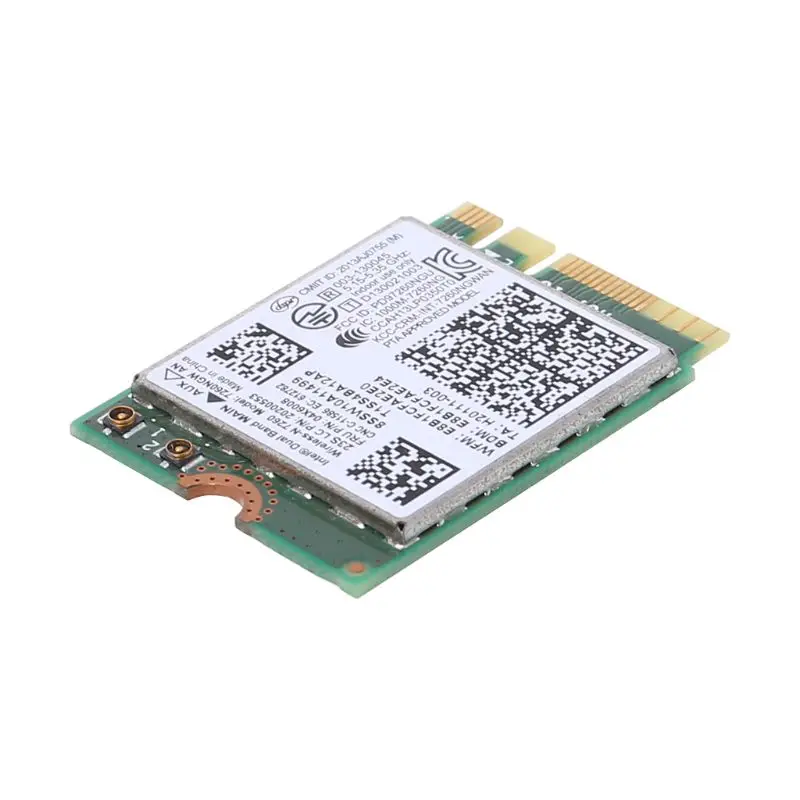 Wireless WiFi Card Dual Band 04X6008 7260NGW AN Bluetooth-compatible 4.0 for K1KF 
Wireless WiFi Card Dual Band 04X6008 7260NGW AN Bluetooth-compatible 4.0 for K1KF