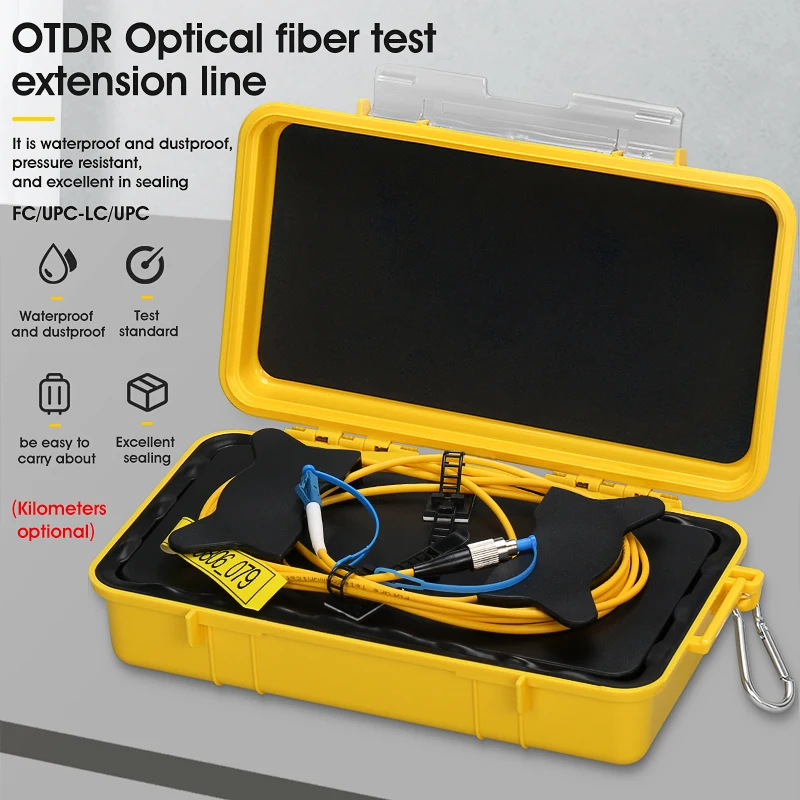 LC/UPC-FC/UPC OTDR Dead Zone Eliminator,Fiber Rings ,Fiber Optic OTDR Launch Cable Box 500M 1Km 2Km SM 1310/1550nm
LC/UPC-FC/UPC OTDR Dead Zone Eliminator,Fiber Rings ,Fiber Optic OTDR Launch Cable Box 500M 1Km 2Km SM 1310/1550nm