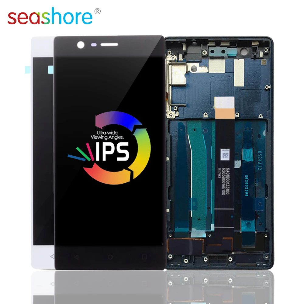 5.0"ORIGINAL For NOKIA 3 LCD Touch Screen Digitizer Assembly For Nokia 3 Display with Frame Replacement TA-1020 TA-1028 TA-1032
5.0"ORIGINAL For NOKIA 3 LCD Touch Screen Digitizer Assembly For Nokia 3 Display with Frame Replacement TA-1020 TA-1028 TA-1032