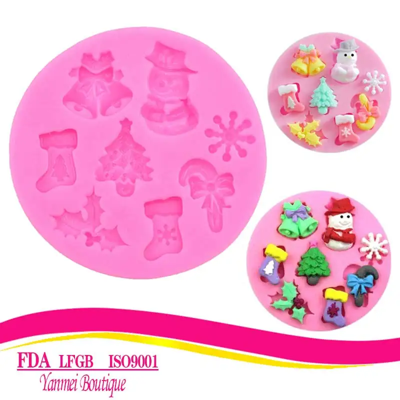 Mold Silicone Chocolate Fondant Christmas Cupcake Decorations Candys Paste Pastry Cake Tool Bakery Utensils Kitchen Accessories
Mold Silicone Chocolate Fondant Christmas Cupcake Decorations Candys Paste Pastry Cake Tool Bakery Utensils Kitchen Accessories