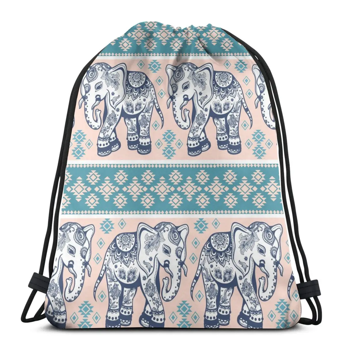 Fashion Unisex Bag Indian Lotus Ethnic Elephant Outdoor Fitness Drawstring Beam Mouth Backpack Travel Backpack for Teenage
Fashion Unisex Bag Indian Lotus Ethnic Elephant Outdoor Fitness Drawstring Beam Mouth Backpack Travel Backpack for Teenage