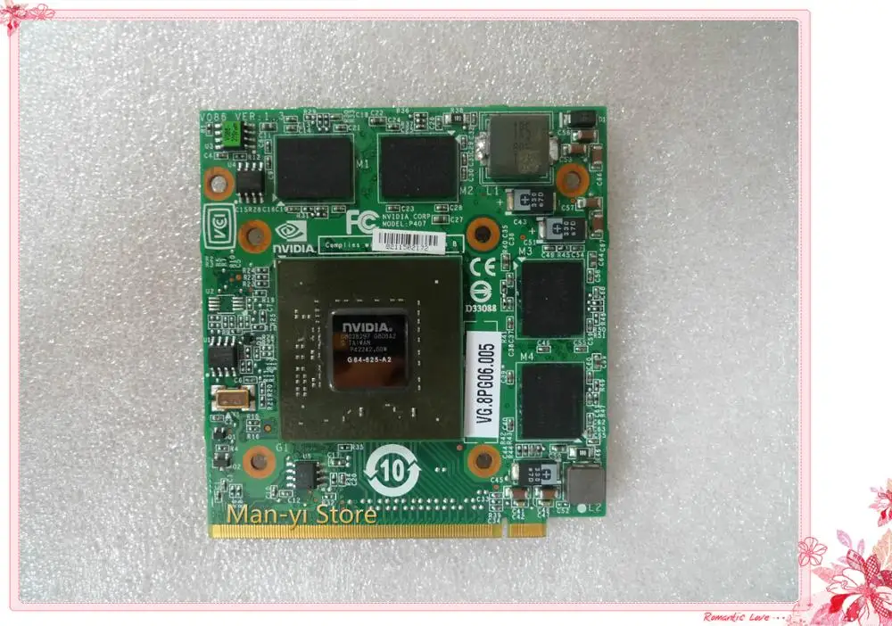 Видеокарта Kai Full GeForce 9500M G84 625 A2 512MB 6920 5520 5920 4720 7250 7720 8920 9920 9500MGS|Комплектующие для