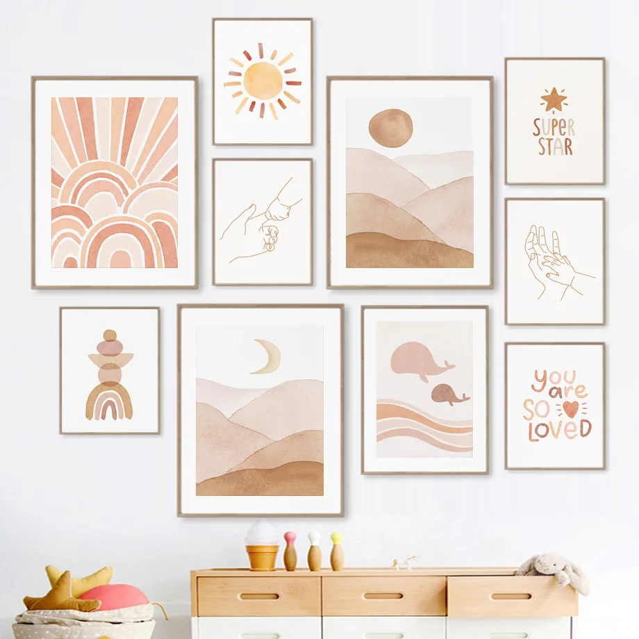 Line Hand Sun Moon Star Rainbow Boho Baby Mom Nordic Posters And Prints Wall Art Canvas Painting Wall Pictures Kids Room Decor
Line Hand Sun Moon Star Rainbow Boho Baby Mom Nordic Posters And Prints Wall Art Canvas Painting Wall Pictures Kids Room Decor