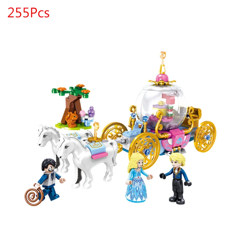 Princess Series Castle Carriage Building Blocks Magical Ice Castle Bricks Compatible Girls Friends Educational Toys For Children
Princess Series Castle Carriage Building Blocks Magical Ice Castle Bricks Compatible Girls Friends Educational Toys For Children