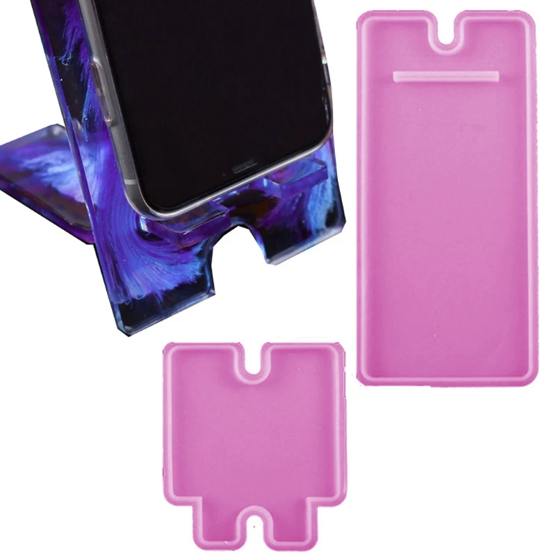 Handmade Mobile Phone Stand Silicone Resin Mold Phone Holder Epoxy Resin Moulds Craft Cell Phone Bracket Silicone Mold
Handmade Mobile Phone Stand Silicone Resin Mold Phone Holder Epoxy Resin Moulds Craft Cell Phone Bracket Silicone Mold