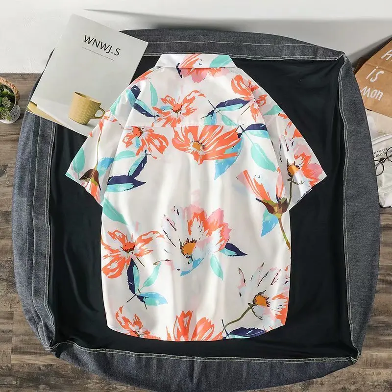 Summer New Men's Shirt Beach Hawaiian Shirt Printing Casual Shirt Soft and Comfortable Shirt
Summer New Men's Shirt Beach Hawaiian Shirt Printing Casual Shirt Soft and Comfortable Shirt