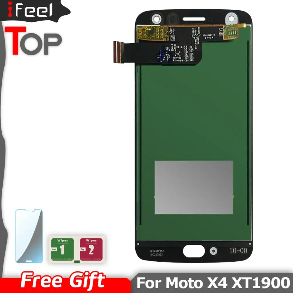 Новый 100% тест ЖК дисплей для Motorola Moto X4 X (4 го поколения) XT1900 1 2 кодирующий