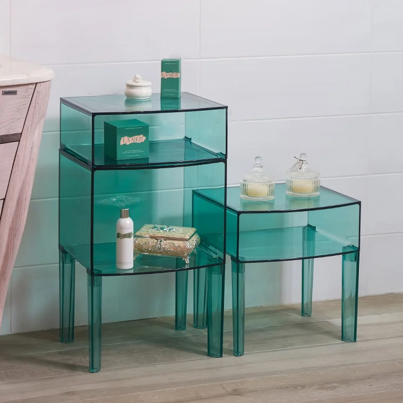 Nordic Transparent Acrylic Bedroom Bedside Cabinet Living Room Dormitory Plastic Bedside Table Multi-layer Hotel Storage Cabinet
Nordic Transparent Acrylic Bedroom Bedside Cabinet Living Room Dormitory Plastic Bedside Table Multi-layer Hotel Storage Cabinet