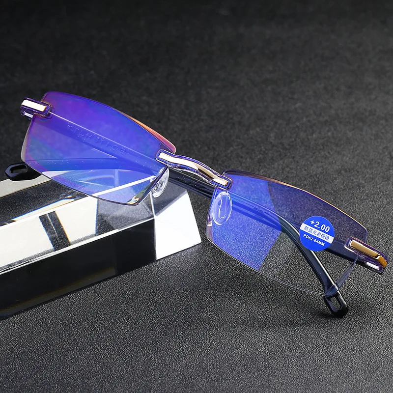 Fashion Diamond Trim Frameless Square Reading Glasses Women and Men Metal Glasses Classic Vintage Reader+1.0+1.5+2.0+2.5+3.0+4.0
Fashion Diamond Trim Frameless Square Reading Glasses Women and Men Metal Glasses Classic Vintage Reader+1.0+1.5+2.0+2.5+3.0+4.0