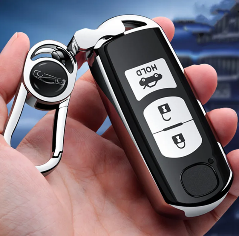 TPU Key case protective shell cover for Mazda 2 3 5 6 2017 CX-4 CX-5 CX-7 CX-9 CX-3 Accessories Car Key Holder Shell
TPU Key case protective shell cover for Mazda 2 3 5 6 2017 CX-4 CX-5 CX-7 CX-9 CX-3 Accessories Car Key Holder Shell
