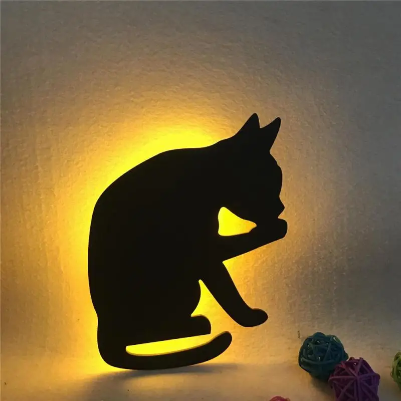 LED Projection Lamp Cat Wall Lamp 3D Sound Control Cat Lamp Decoration Children Kids Gift Sleep Romantic USB Lamp Projection
LED Projection Lamp Cat Wall Lamp 3D Sound Control Cat Lamp Decoration Children Kids Gift Sleep Romantic USB Lamp Projection