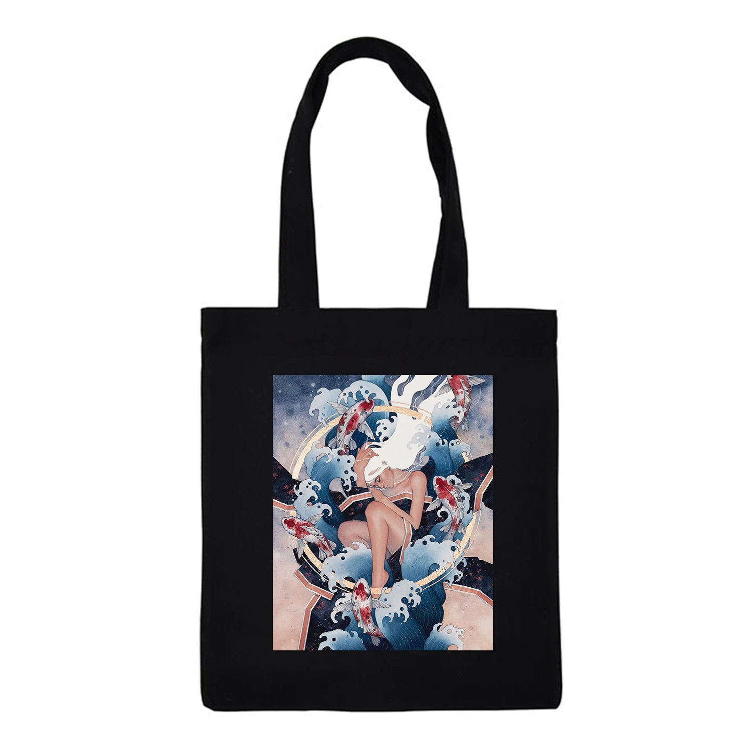 Ulzzang Retro Tote Shopping Bag Japanese Anime Fashion Women Female Foldable Canvas Shoulder Bag Large Capacity College Handbag
Ulzzang Retro Tote Shopping Bag Japanese Anime Fashion Women Female Foldable Canvas Shoulder Bag Large Capacity College Handbag
