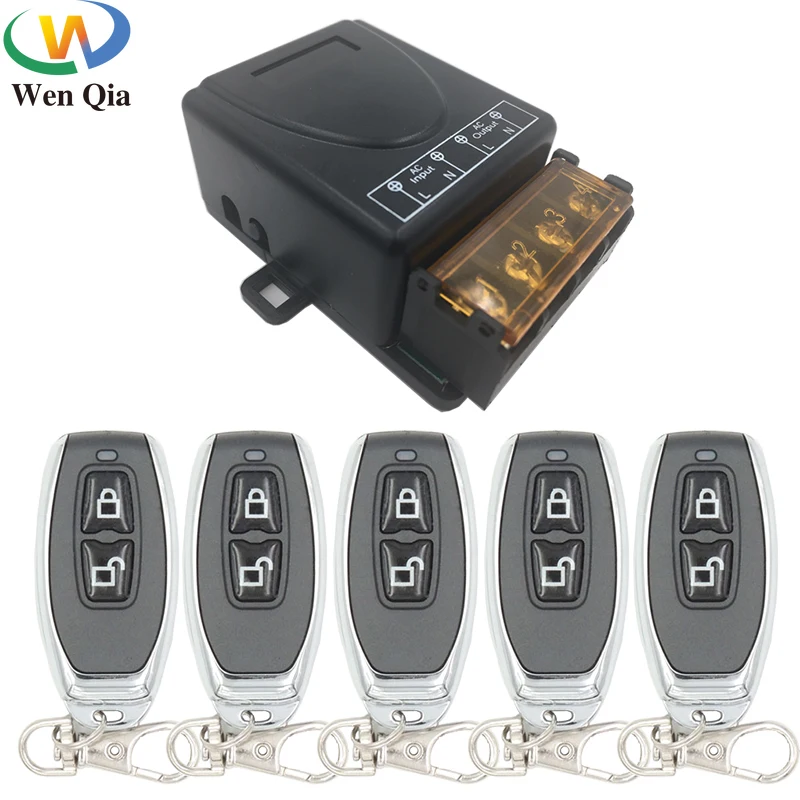 433Mhz Universal Wireless Remote Control Smart Switch AC 220V30A High Power Relay Receiver RF on/off Transmitter Water Pump LED 
433Mhz Universal Wireless Remote Control Smart Switch AC 220V30A High Power Relay Receiver RF on/off Transmitter Water Pump LED