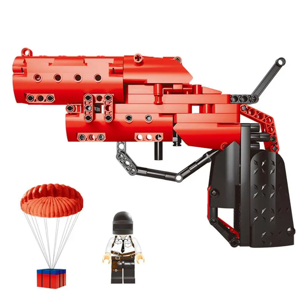 Qizhile building block gun series can launch Gatling 86001/41011-16 puzzle assembled building block toys Children's toy gift
Qizhile building block gun series can launch Gatling 86001/41011-16 puzzle assembled building block toys Children's toy gift