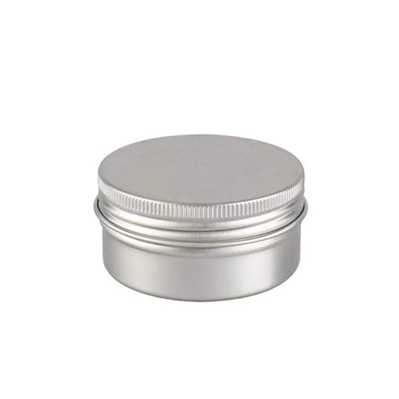 

24Pcs 2Oz Aluminum Tin Jars 60G Screw Top Round Jars Metal Tin Cans Aluminum Container Cosmetic Jar Container Candle Travel Tins