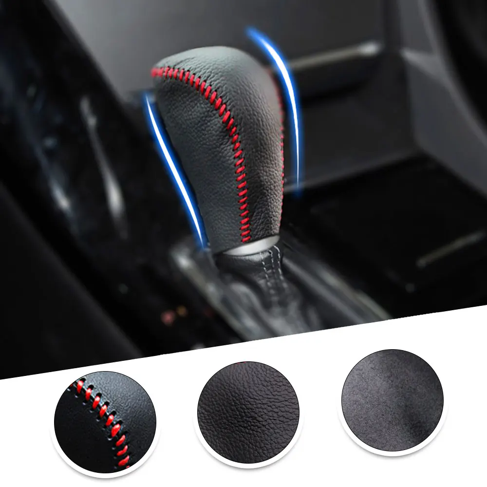Muchkey Leather Gear Knob Stick Covers AT For SPIRIOR 2015 2016 2017 2018 Non-slip Automatic Shifter
Muchkey Leather Gear Knob Stick Covers AT For SPIRIOR 2015 2016 2017 2018 Non-slip Automatic Shifter