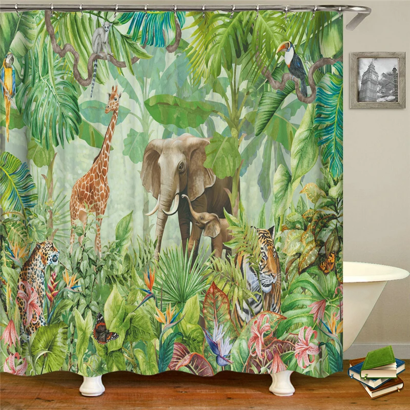 Cute Nimals In A Cartoon Zoo Shower Curtains Waterproof Polyester Fabric Bathroom Curtains For Home Decor
Cute Nimals In A Cartoon Zoo Shower Curtains Waterproof Polyester Fabric Bathroom Curtains For Home Decor