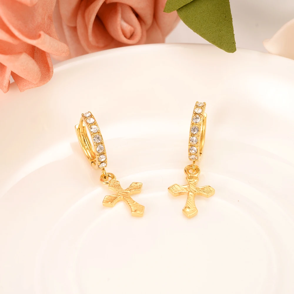 gold Small cz diamond Cross Drop Dangle Earrings For Women New Trendy Lady Fashion Ear Piercing Jewelry Pendientes Mujer gifts
gold Small cz diamond Cross Drop Dangle Earrings For Women New Trendy Lady Fashion Ear Piercing Jewelry Pendientes Mujer gifts