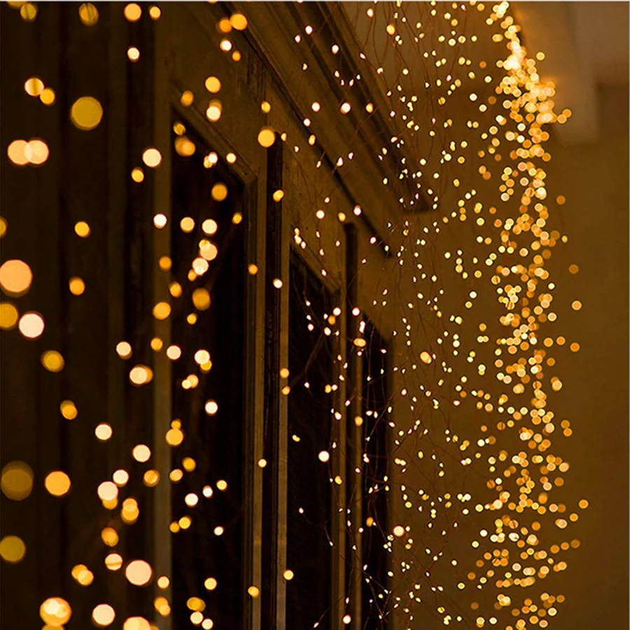 Solar Powered 200/400LEDs Vines lights Copper Wire Branch lights string lights Cafe Christmas Wedding Party Decor string lights
Solar Powered 200/400LEDs Vines lights Copper Wire Branch lights string lights Cafe Christmas Wedding Party Decor string lights