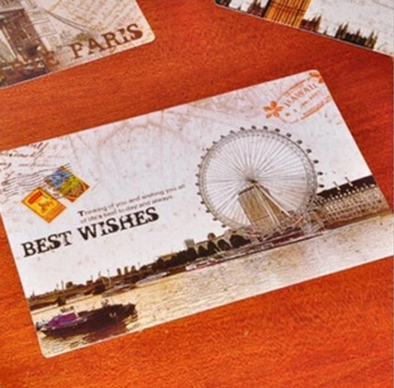 Hot Postcard Vintage Big Ben New Creative 9 PCS Paris Tower Fashion Triumphal Arch Greeting Cards London Eye
Hot Postcard Vintage Big Ben New Creative 9 PCS Paris Tower Fashion Triumphal Arch Greeting Cards London Eye