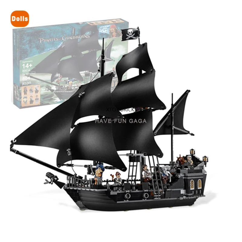 Galepi Pirateid The Black Pearl Queen Anne's Revenge Building Blocks Toys Compatible with DIY Educating Children Christmas Gifts
Galepi Pirateid The Black Pearl Queen Anne's Revenge Building Blocks Toys Compatible with DIY Educating Children Christmas Gifts