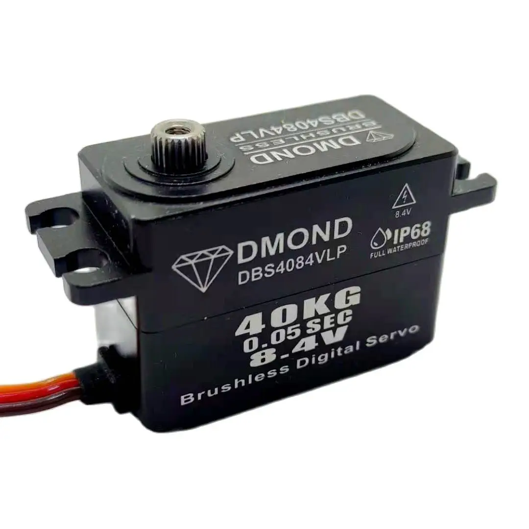 DBS4084VLP DMOND servo 40KG Metal Gear Aluminium Digital Brushless Short body low profile Servo 1/10 1/12 Drift car
DBS4084VLP DMOND servo 40KG Metal Gear Aluminium Digital Brushless Short body low profile Servo 1/10 1/12 Drift car