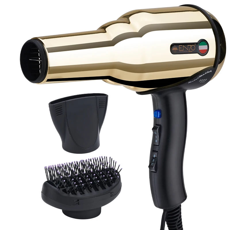 ENZO 8000W Professional Hair Dryer Diffuser Powerful Ionic Blow Dryer Brush AC Motor All Metal Strong Wind Barber Salon Tools
ENZO 8000W Professional Hair Dryer Diffuser Powerful Ionic Blow Dryer Brush AC Motor All Metal Strong Wind Barber Salon Tools