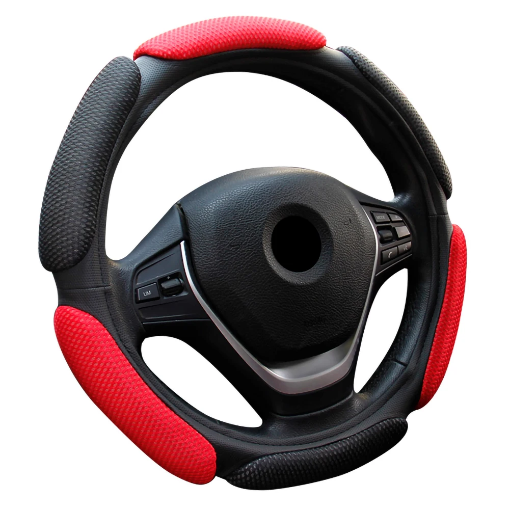 Universal 15in Anti-slip Steering Wheel Cover 3D Mesh Breathable Automobile Steering-Wheel Protector Car Interior Accessories
Universal 15in Anti-slip Steering Wheel Cover 3D Mesh Breathable Automobile Steering-Wheel Protector Car Interior Accessories
