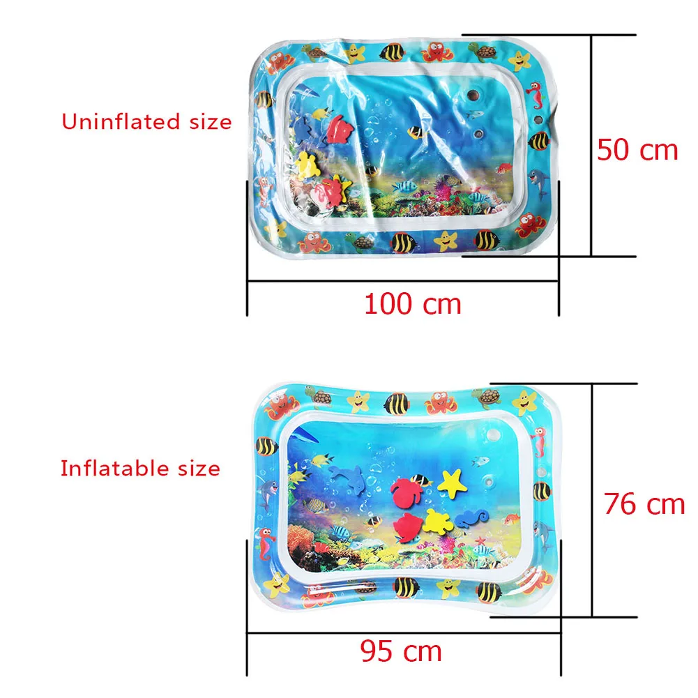 Baby Kids Water Play Mat Inflatable Water Mat Baby Cushion Ice Patted Pad Playmat Summer Play Toys Activity Playmat Toddler Toys
Baby Kids Water Play Mat Inflatable Water Mat Baby Cushion Ice Patted Pad Playmat Summer Play Toys Activity Playmat Toddler Toys