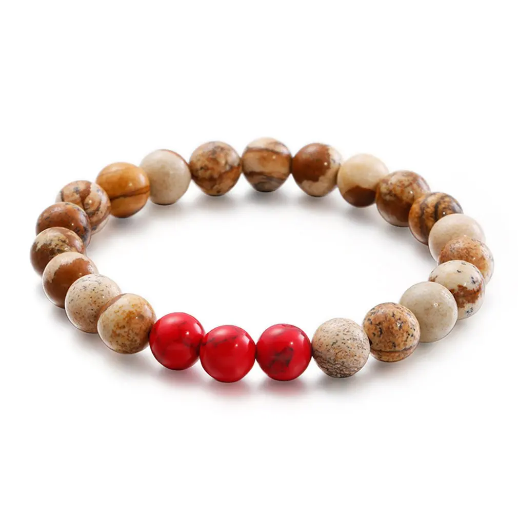 Fashion Red Turquoise Beads Bracelets Jewelry For Men And Women DIY Handmade Beaded Ornaments Bracelets Gifts
Fashion Red Turquoise Beads Bracelets Jewelry For Men And Women DIY Handmade Beaded Ornaments Bracelets Gifts