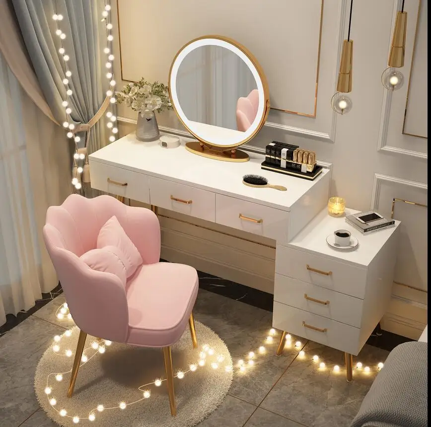 Nordic dressing table table bedroom net red ins wind dressing table storage cabinet one modern minimalist
Nordic dressing table table bedroom net red ins wind dressing table storage cabinet one modern minimalist