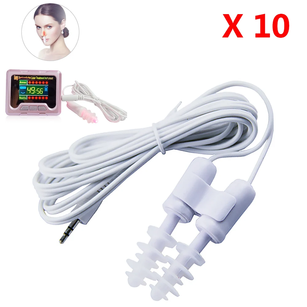 10Set Laser Rhinitis Cure Wire Sinusitis Line for Rhinitis Therapy Device Allergic Sinusitis Treatment Machine Health Care
10Set Laser Rhinitis Cure Wire Sinusitis Line for Rhinitis Therapy Device Allergic Sinusitis Treatment Machine Health Care
