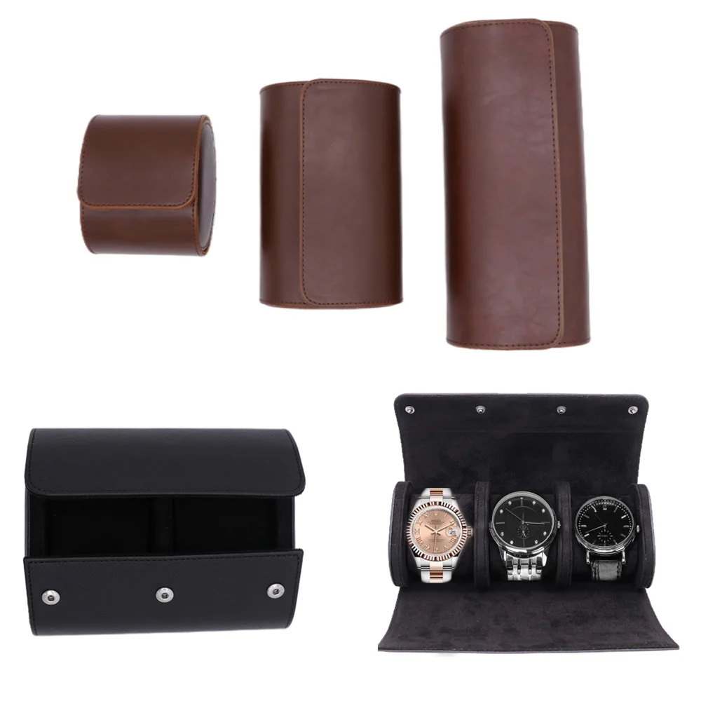 Leather Watch Case Organizer PU Vintage Display Case Storage for Watch Jewelry Roll Watch Box
Leather Watch Case Organizer PU Vintage Display Case Storage for Watch Jewelry Roll Watch Box